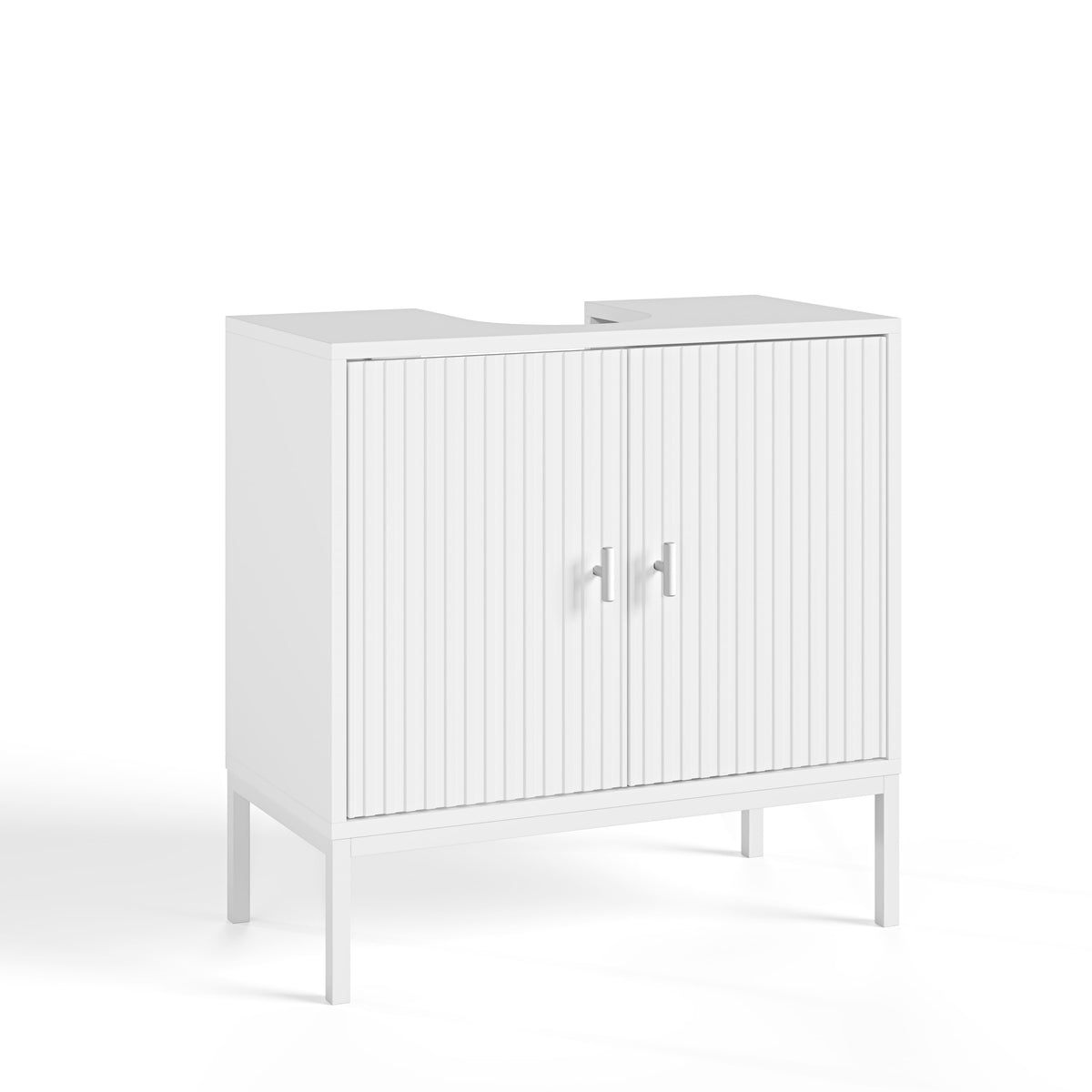 Mabel White 2 Door Under Basin Unit