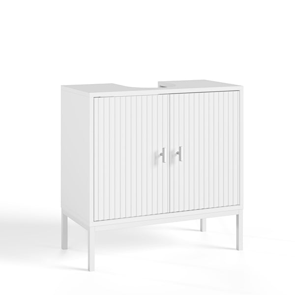 Mabel White 2 Door Under Basin Unit