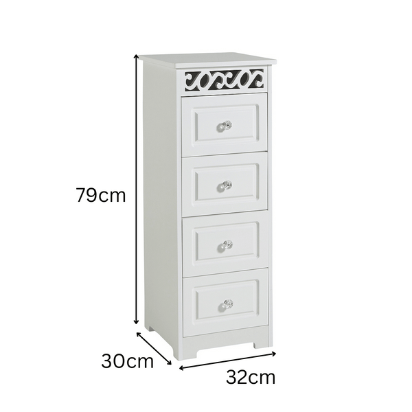 Whitehaven 4 Drawer Storage