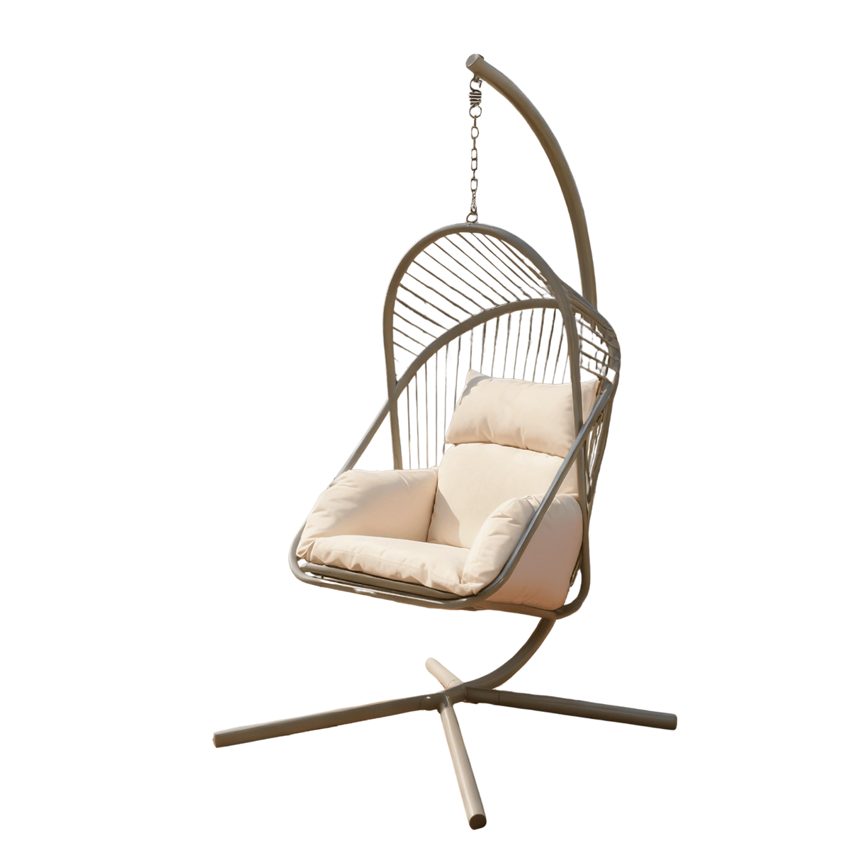 Capri Sage Green Hanging Egg Chair