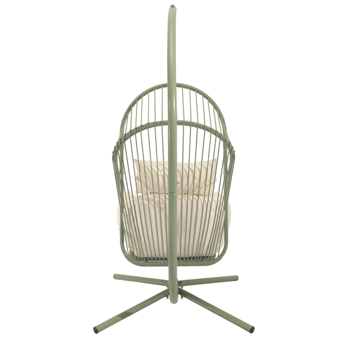Capri Sage Green Hanging Egg Chair
