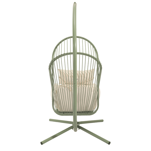 Capri Sage Green Hanging Egg Chair