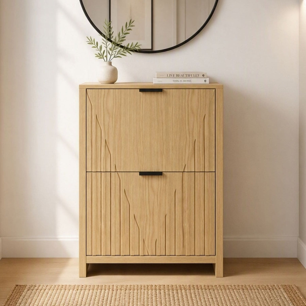 Elmbury 2 Door Shoe Cabinet