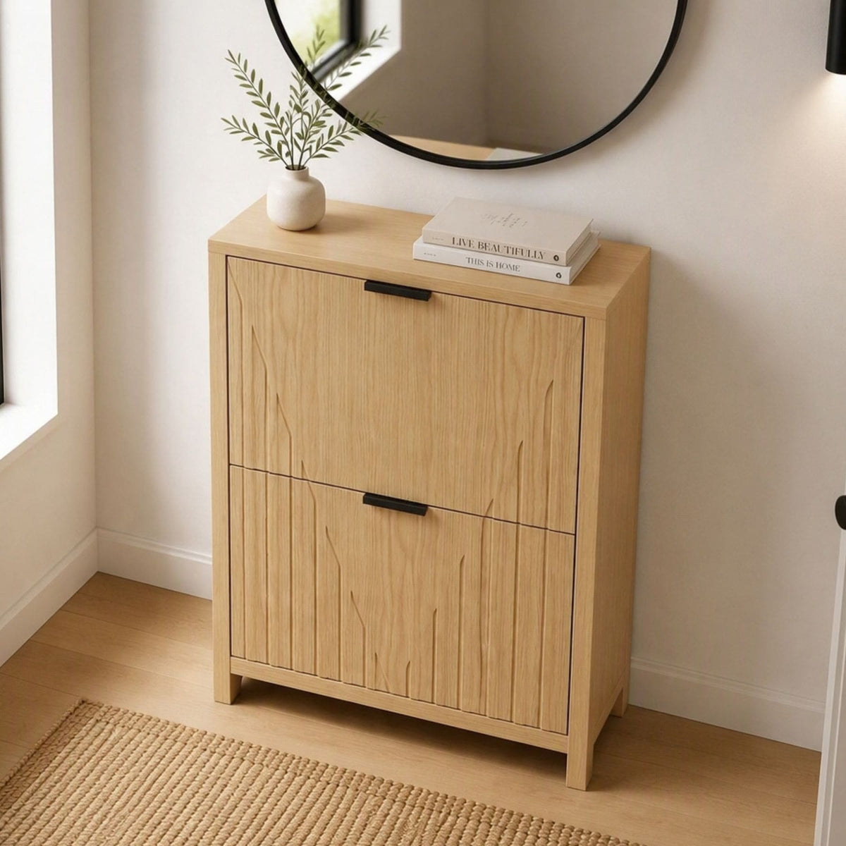 Elmbury 2 Door Shoe Cabinet