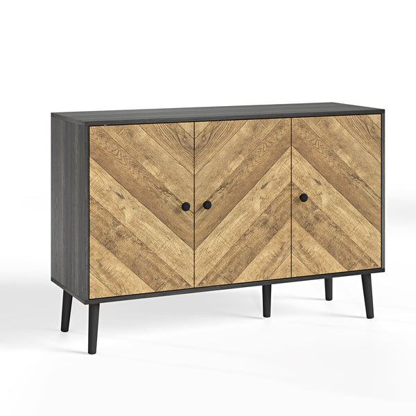 Dallas Herringbone 3 Door Sideboard