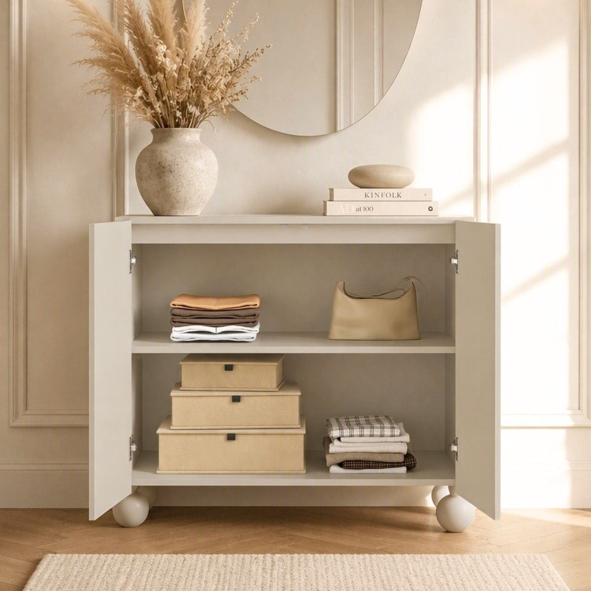 Elodie Beige 2 Door Sideboard
