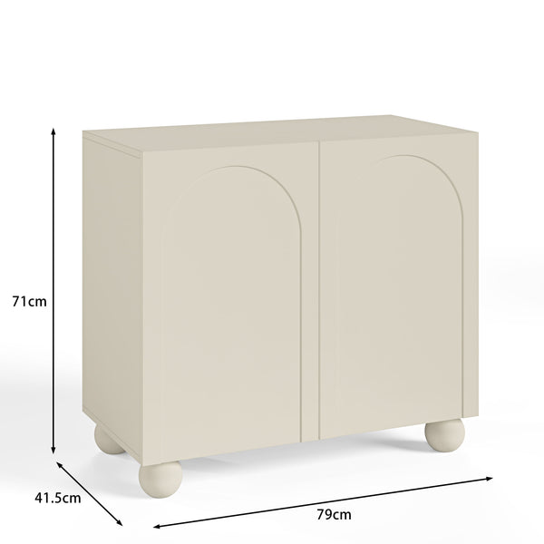 Elodie Beige 2 Door Sideboard